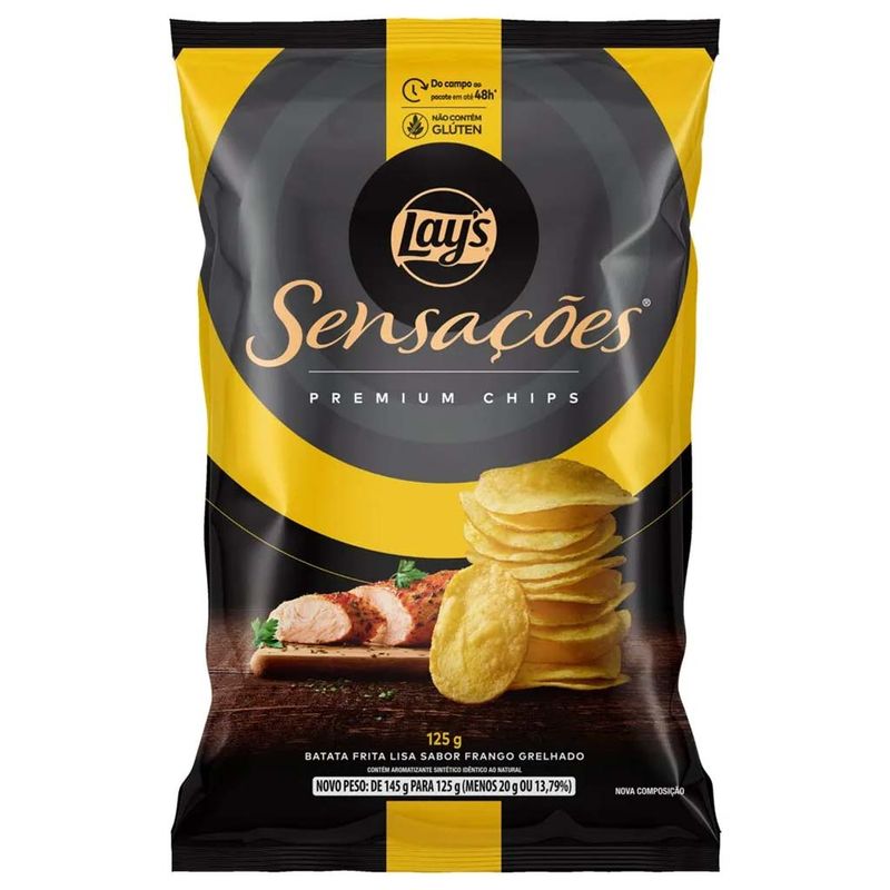 Batata-Lays-Sensacoes-Frango-Grelhado-125g---Elma-Chips