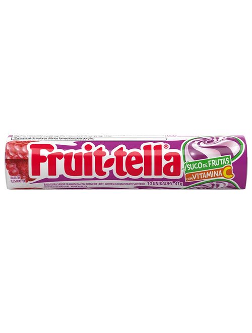 Bala Drops Fruittella Framboesa Creme c/15 - Perfetti