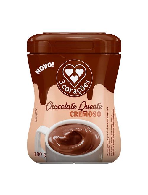 Chocolate Quente Cremoso 180g - Três Corações