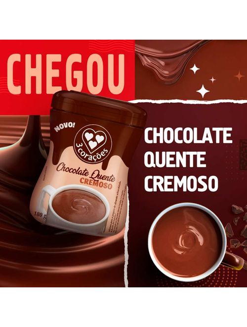 Chocolate Quente Cremoso 180g - Três Corações