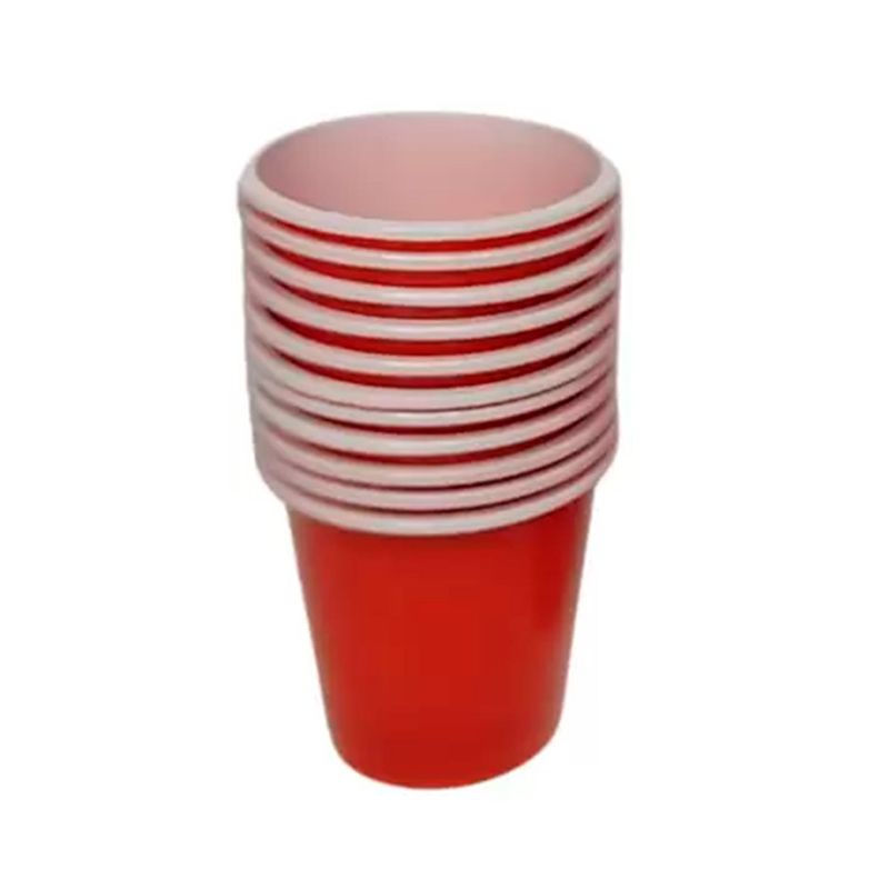 Copo-Shot-Americano-Vermelho-30ml-c-10---Trik-Trik