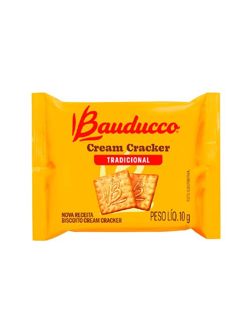 Biscoito Cream Cracker Tradicional Sachê c/37 - Bauducco