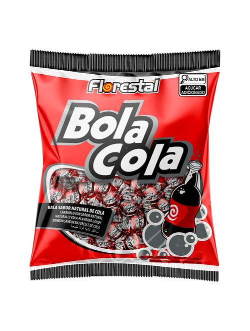 Bala Dura Bola Cola 500g - Florestal
