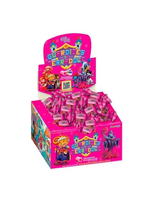 Chiclete Happy Bol Guardiões de Terradoce Tutti Frutti c/47 - Florestal
