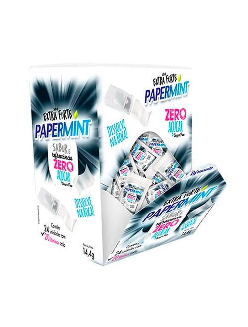 Lâmina Refrescante Papermint Extra Forte c/24 - Danilla
