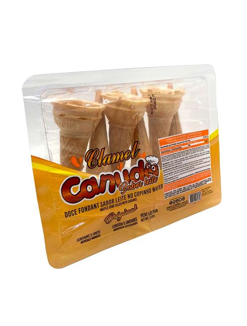 Canudo Sabor Leite c/5 - Clamel