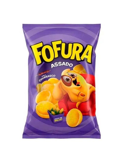 Salgadinho Fofura Churrasco 60g - Lucky