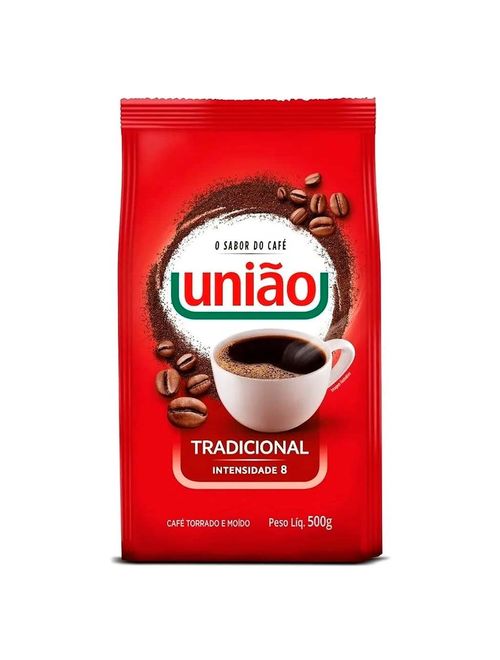 Café Torrado e Moído Tradicional 500g - União