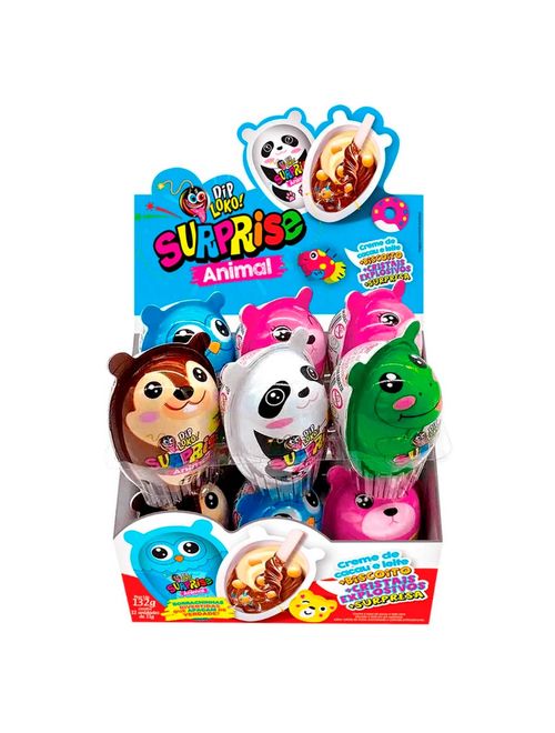 Dip Loko Surprise Animal c/12 - Danilla