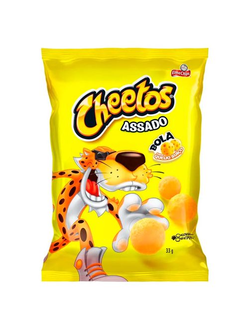 Salgadinho Cheetos Bola Queijo Suíço 33g - Elma Chips