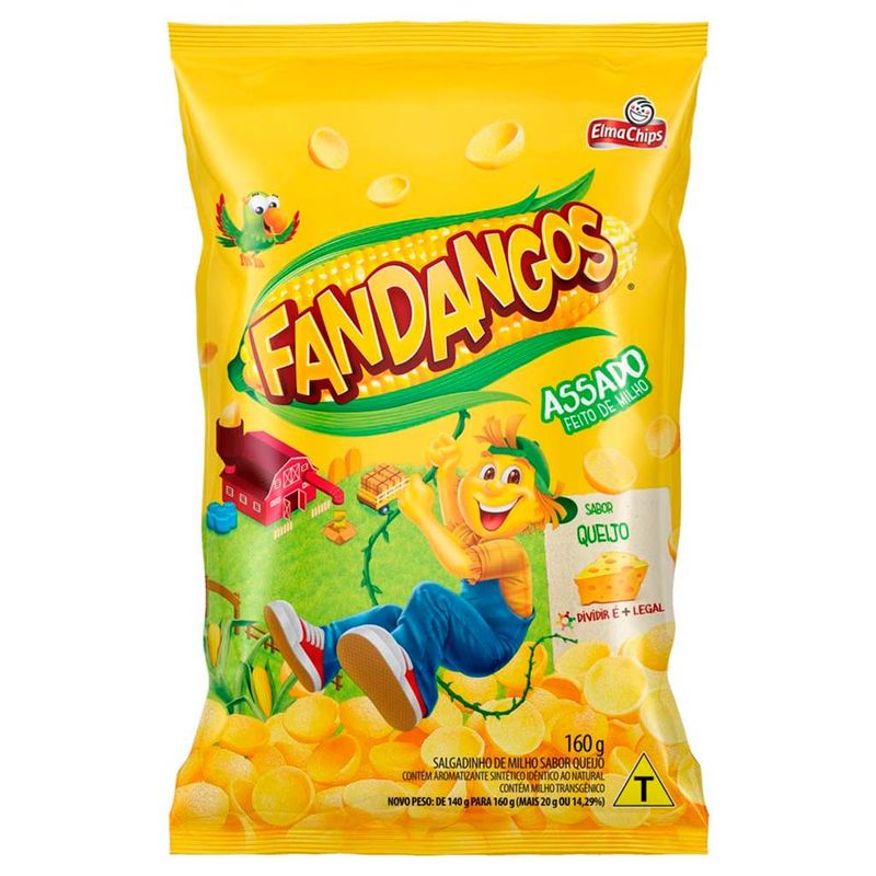 Salgadinho-Fandangos-Queijo-160g---Elma-Chips