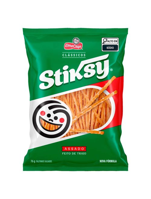 Salgadinho Stiksy 76g - Elma Chips