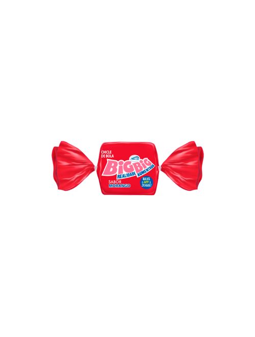 Chiclete Morango Realidade Aumentada 315g - Big Big