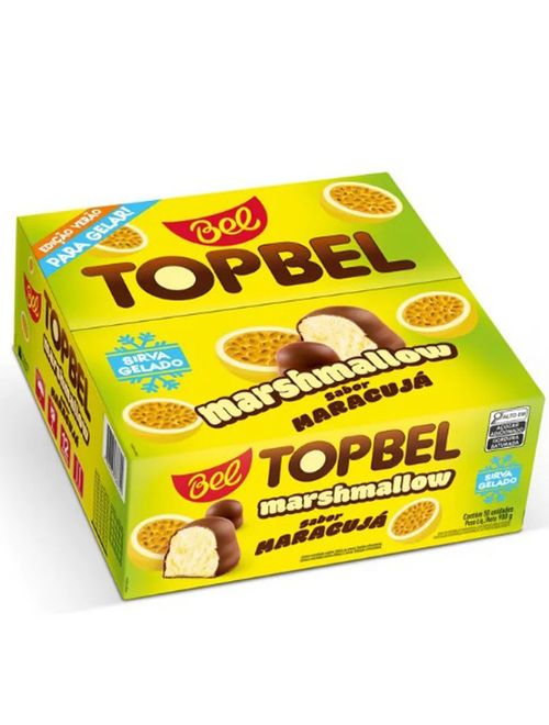 Top Bels Marshmallow Maracujá c/50 - Bel