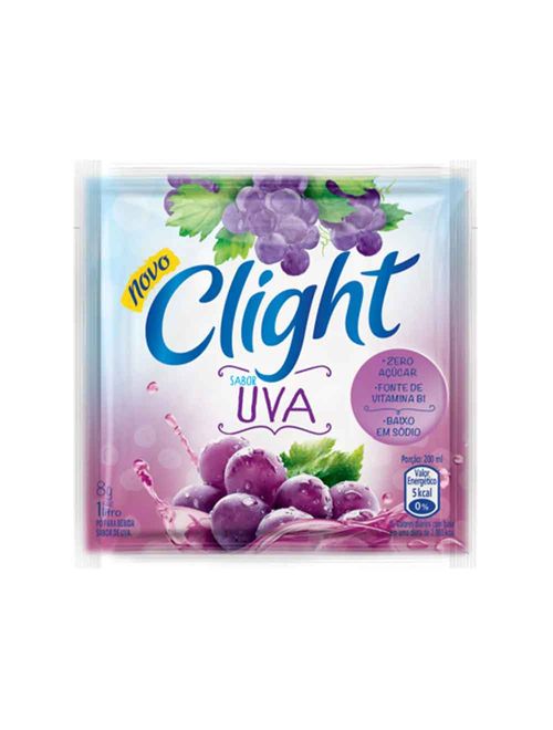 Suco em Pó Uva c/15 - Clight