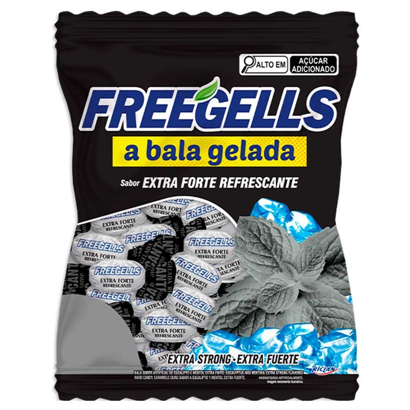 Bala-Dura-Freegells-Extra-Forte-Refrescante-475g---Riclan