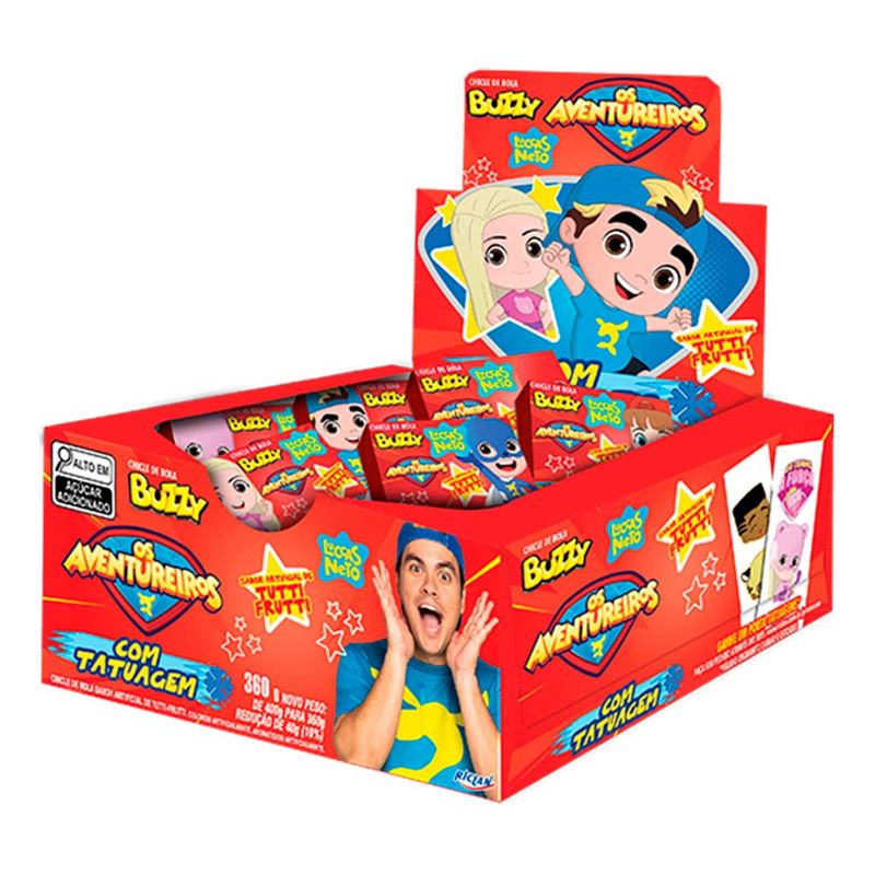 Chiclete-Buzzy-Luccas-Neto-Tutti-Frutti-c-90---Riclan