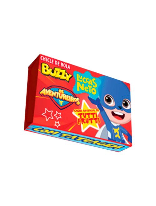 Chiclete Buzzy Luccas Neto Tutti Frutti c/90 - Riclan