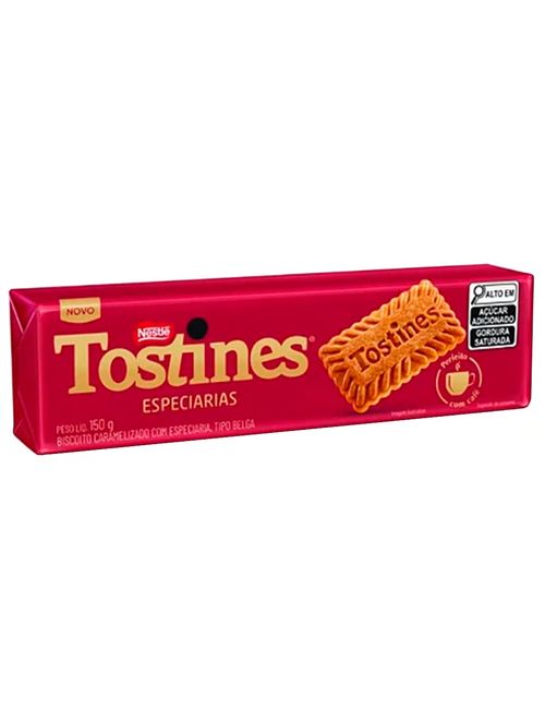 Biscoito Doce Tostines Especiarias 150g - Nestlé