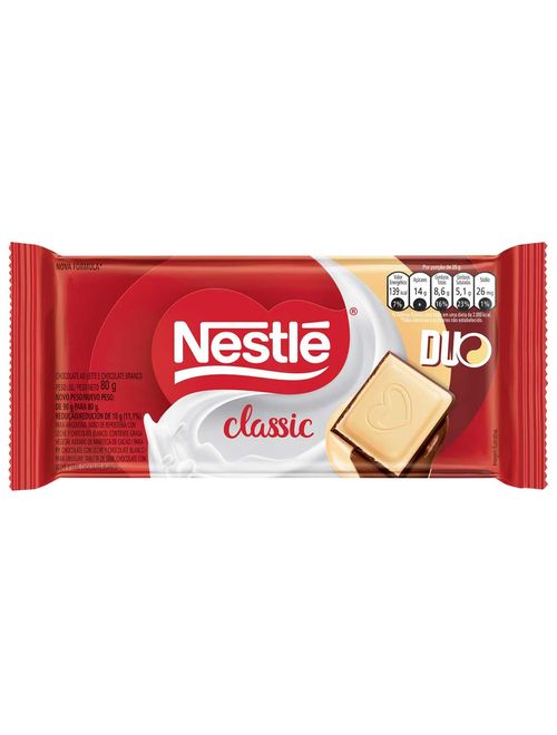 Chocolate Duo Classic 80g - Nestlé