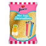 Mini-Bala-Decorativa-Amarela-Abacaxi-400g---Junco
