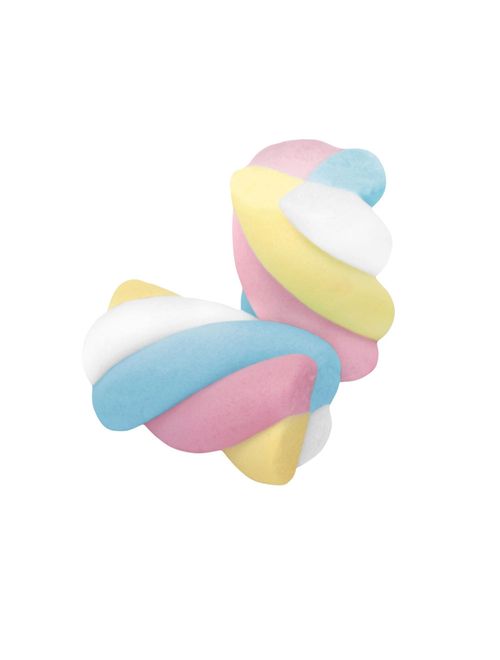 Marshmallow Torção Colorido 80g - Fini