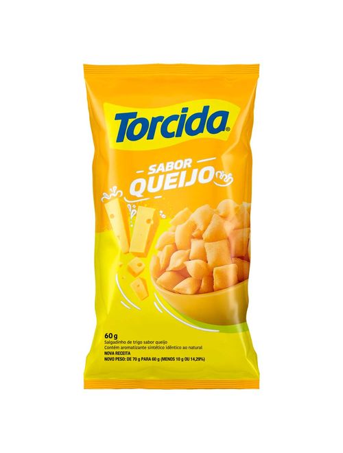 Kit 24 Salgadinhos Torcida Queijo 60g - Lucky