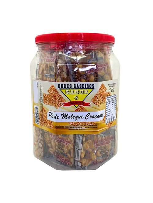 Pé de Moleque Crocante c/20 - Sabor&Talento