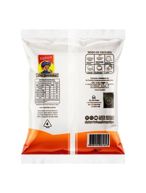 Goma Pronta Tapioca 500g - Da Terrinha