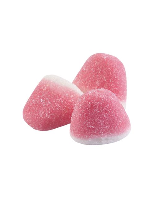 Bala de Gelatina Beijos de Morango 500g - Fini