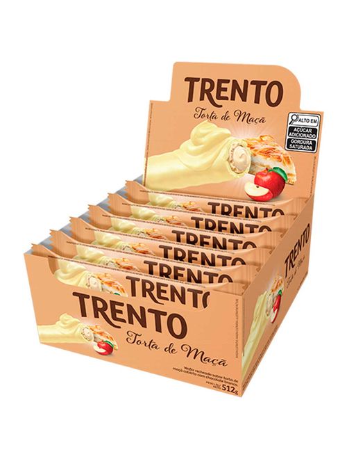 Chocolate Trento Torta de Maçã c/16 - Peccin