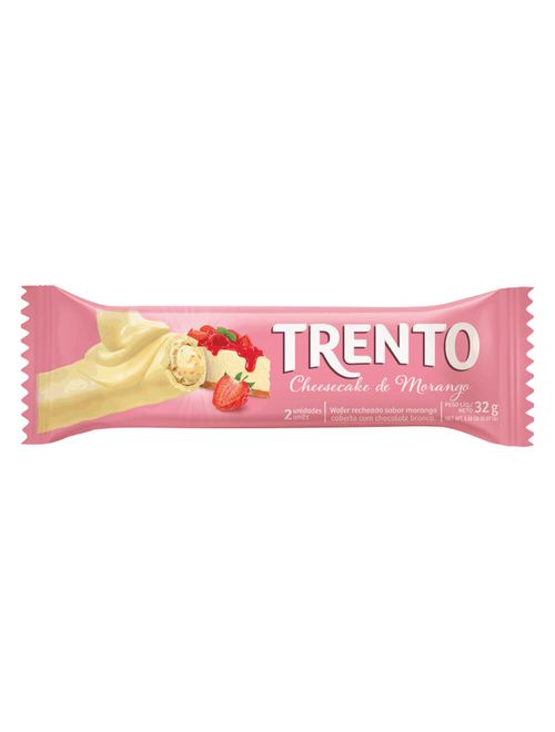 Chocolate Trento Cheesecake Morango c/16 - Peccin