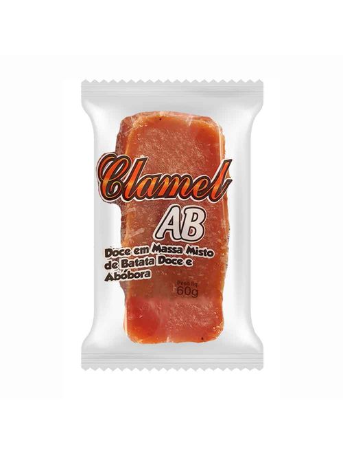 Doce de Abóbora e Batata Embalado c/20 - Clamel