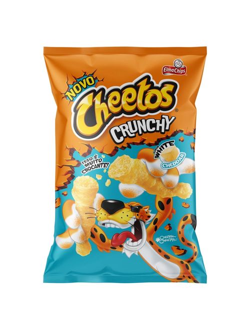 Salgadinho Cheetos Crunchy Sabor White Cheddar 78g - Elma Chips