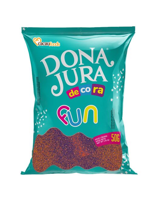 Confeito para Decoração Halloween Dona Jura 50g - Cacau Foods