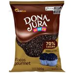 Flocos-de-Chocolate-Gourmet-Dona-Jura-70--500g---Cacau-Foods