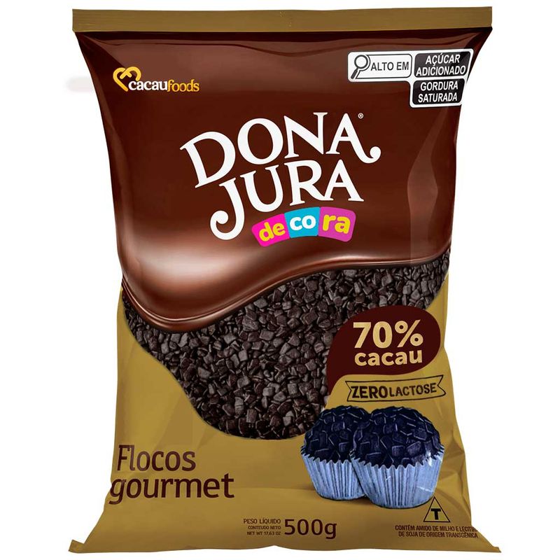 Flocos-de-Chocolate-Gourmet-Dona-Jura-70--500g---Cacau-Foods