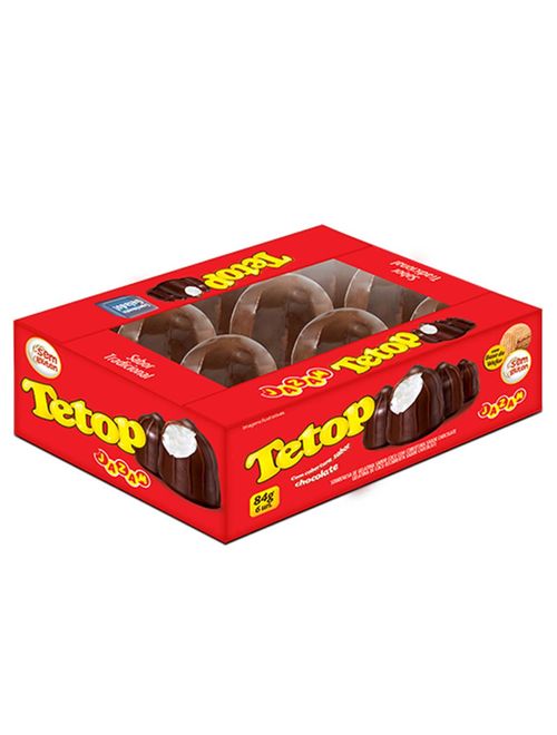 Tetop Chocolate c/6 - Jazam