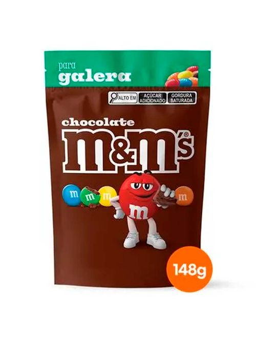 Confeito Chocolate Ao Leite M&Ms 148g - Mars
