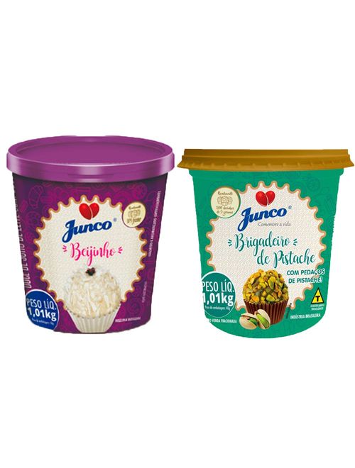 Kit Junco Pronto - Beijinho e Pistache 1,01Kg - Junco
