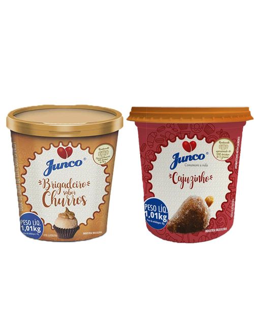 Kit Junco Pronto - Churros e Cajuzinho 1,01Kg - Junco