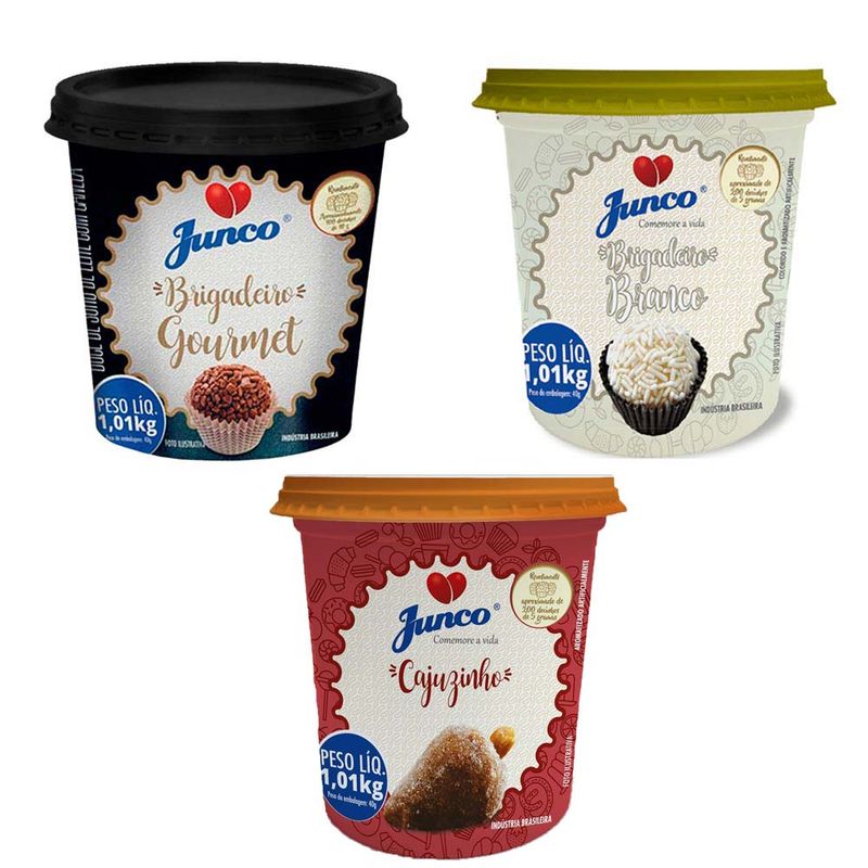 Kit-Junco-Pronto---Brigadeiro-Gourmet-Brig-Branco-e-Cajuzinho-101Kg---Junco