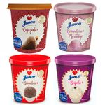Kit-Junco-Pronto---Brigadeiro-Beijinho-Morango-e-Cajuzinho-101Kg---Junco