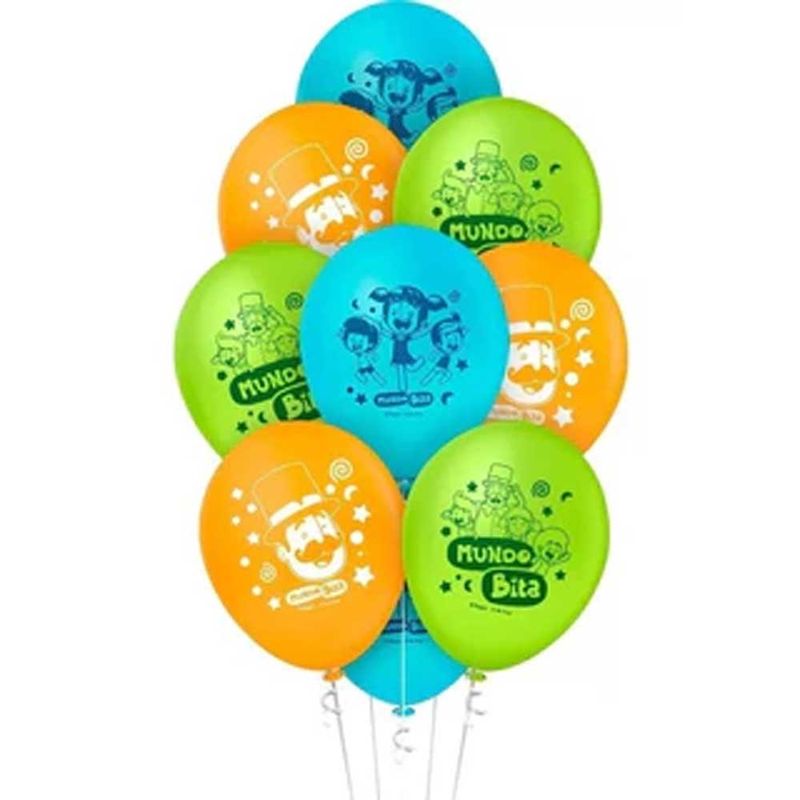 Mundo-Bita-Balao-Decorado-9-Polegadas-c-25---Regina