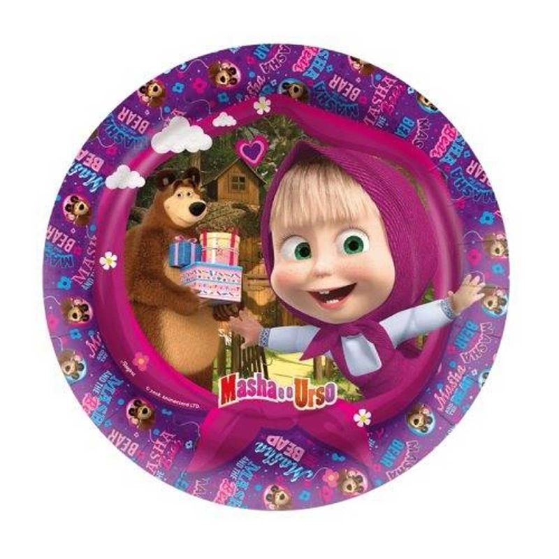 Masha-e-o-Urso-Prato-c-8---Regina