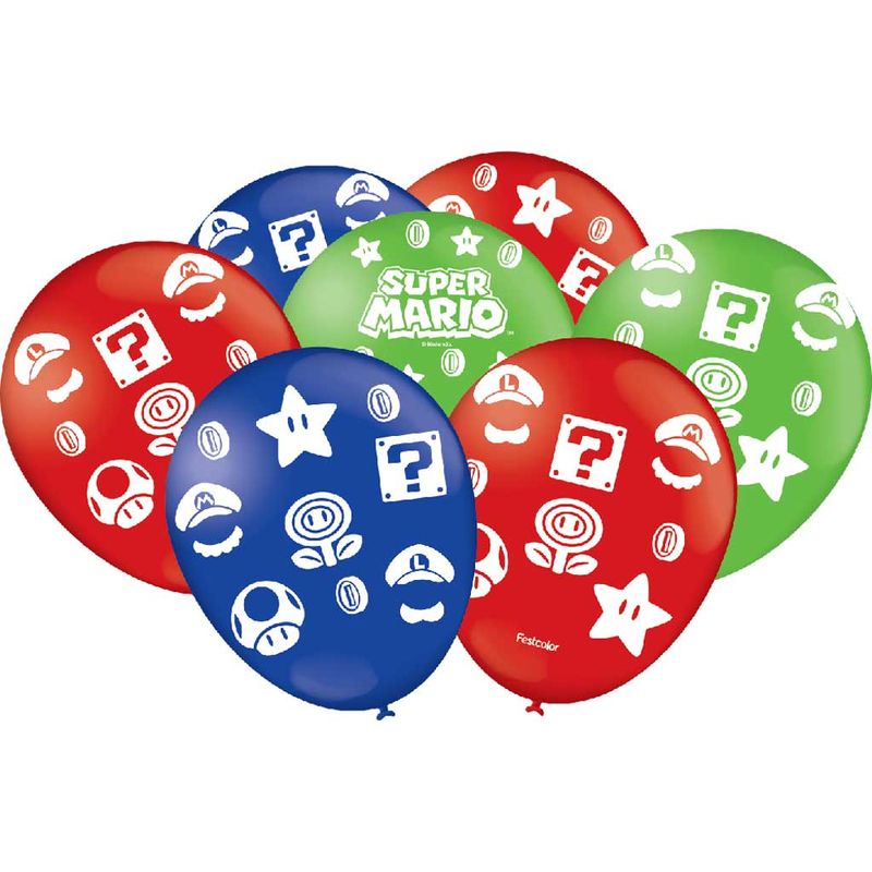 Super-Mario-Balao-9-polegadas-c-25---Festcolor
