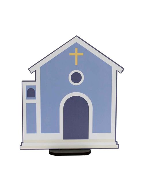 Decoração de Mesa MDF Festa Junina Igreja - Produfest