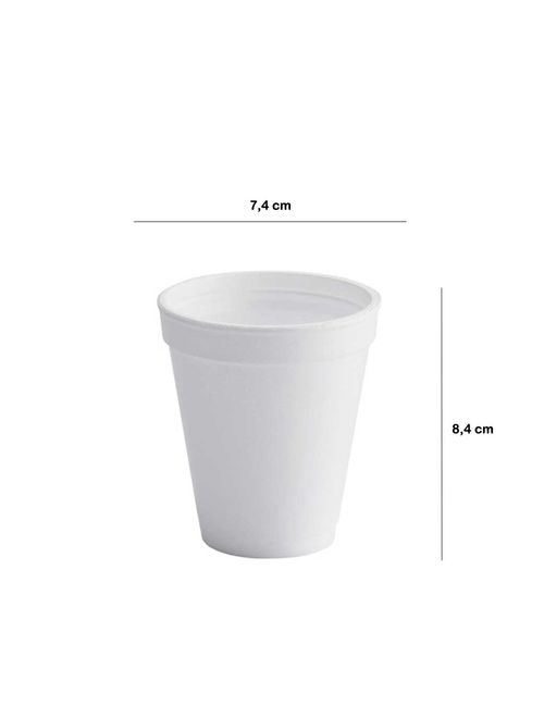 Copo de Isopor Térmico 177ml c/20 - Darnel
