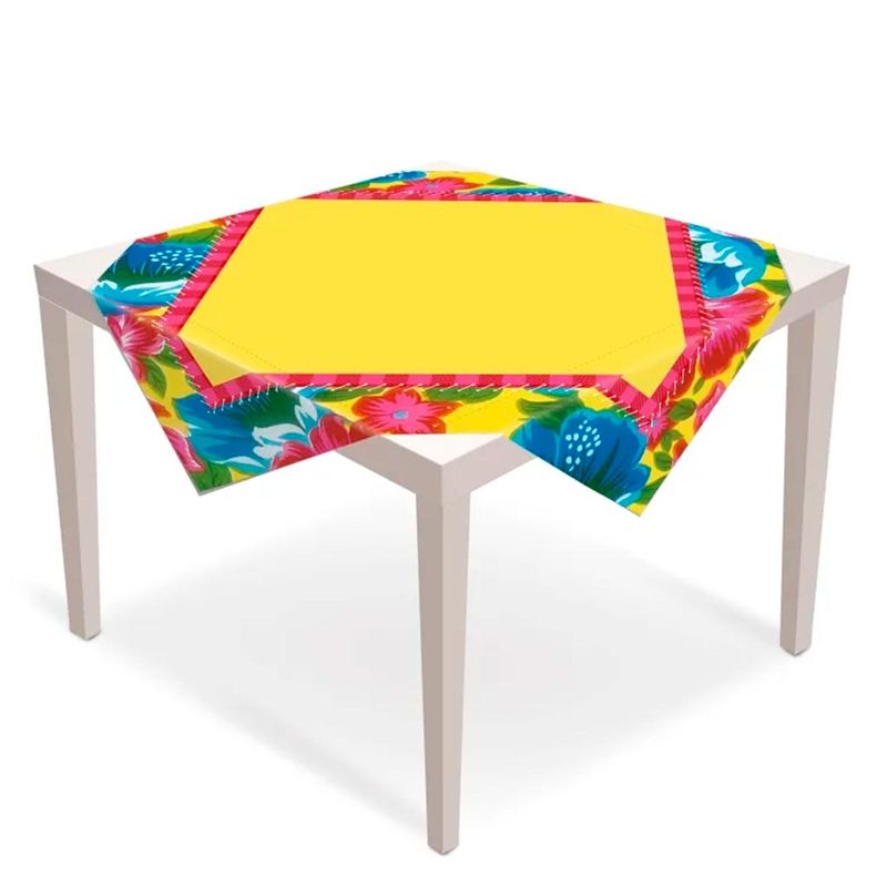 Festa-Junina-Arraial-Junino-Toalha-de-Mesa-Convidados-79x79cm-c-5---Cromus
