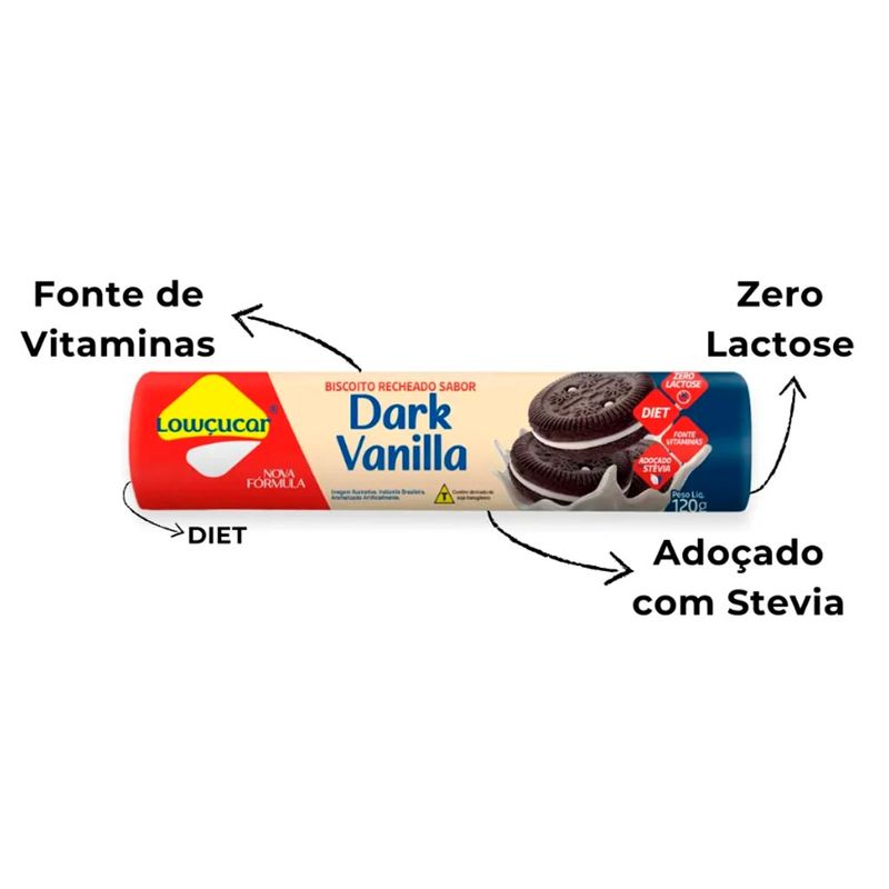 Biscoito-Recheado-Diet-Dark-Vanilla-120g---Lowcucar